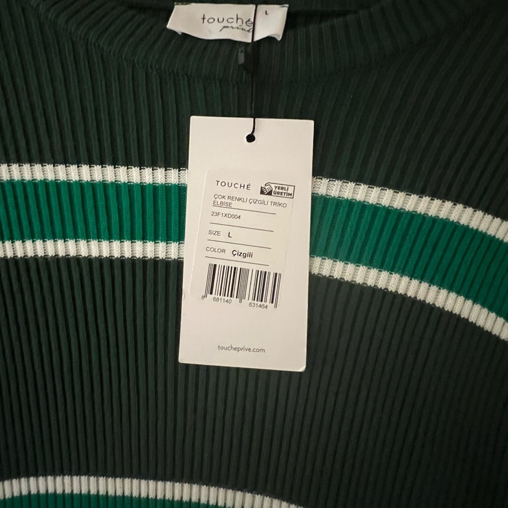 Touché Sweater Dress- size L - Picture 4 of 5